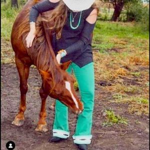 Ranch Dressn Size 29 Jeans w Aztec Bottom